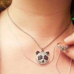 Panda necklace